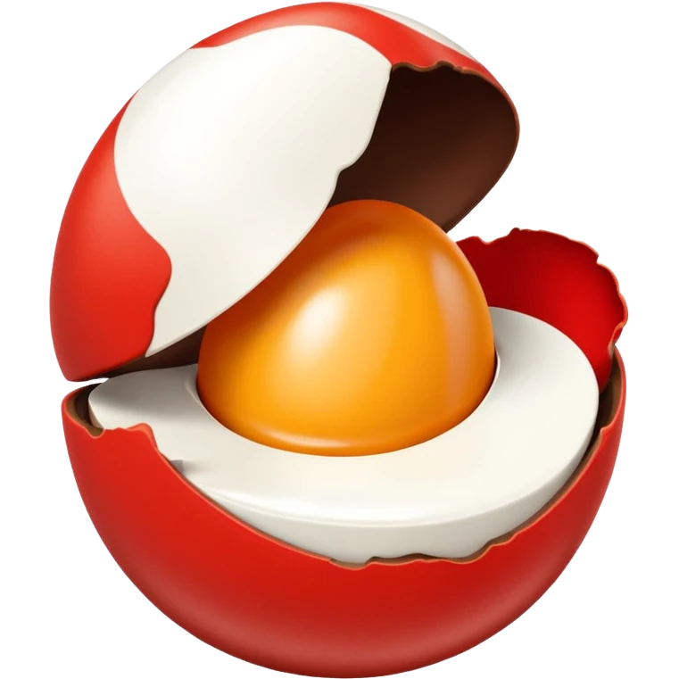 Kinder surprise red and white the real one cholo ate  emoji