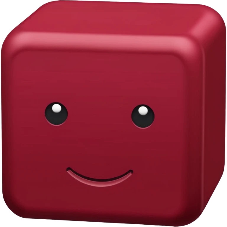 Maroon red aesthetic emoji