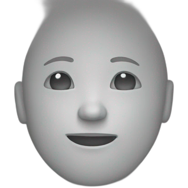 Unknown person emoji