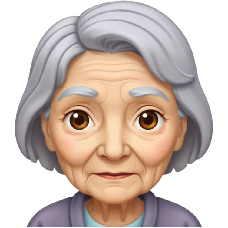 Old lady  emoji