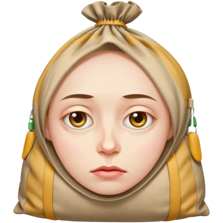 Tired face emoji