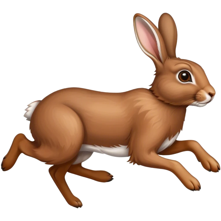 Running hare emoji