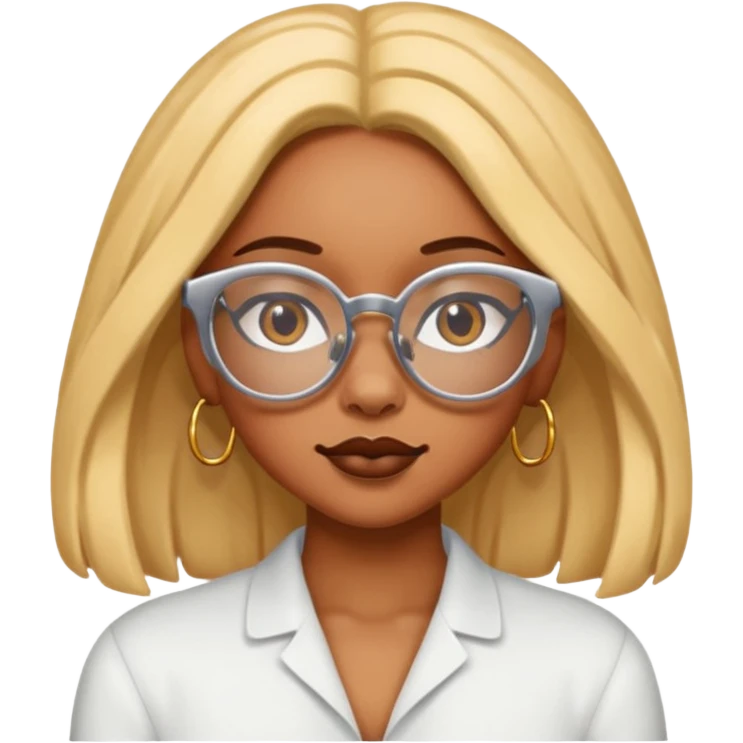 doja cat wear glasses emoji