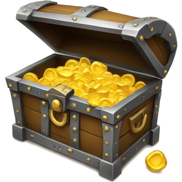 treasure chest open emoji