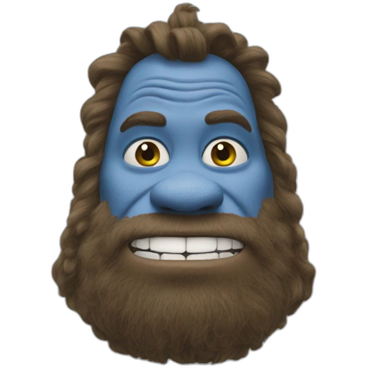 blue-shrek emoji