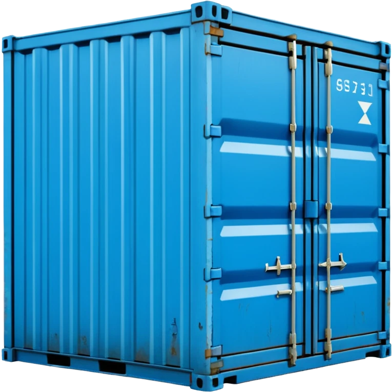 goods Contener emoji which is used for shipment of goods, single contaner emoji