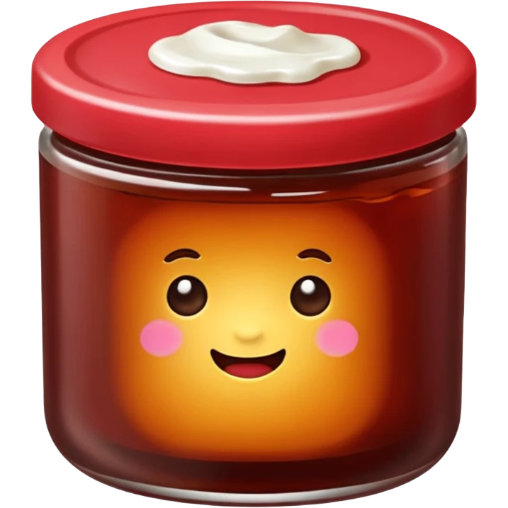 Red Bean Paste Jelly emoji