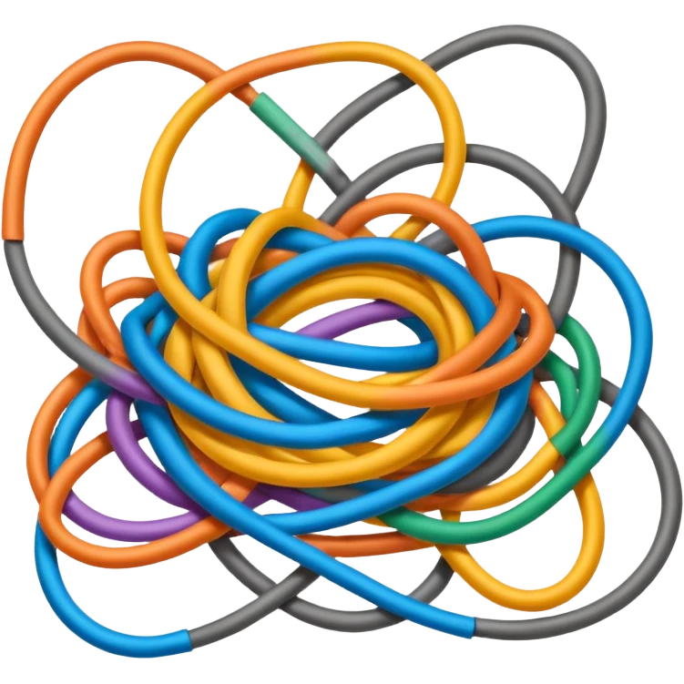 Tangled Cables emoji