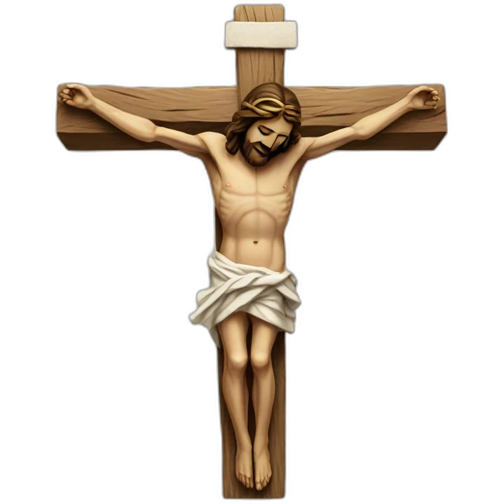 Crucified Jesus emoji
