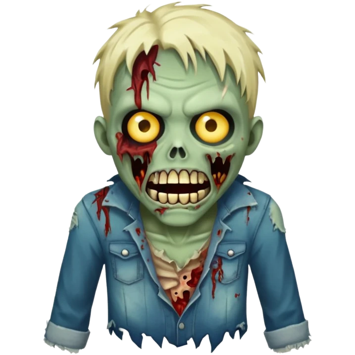 Zombie With Fangs emoji