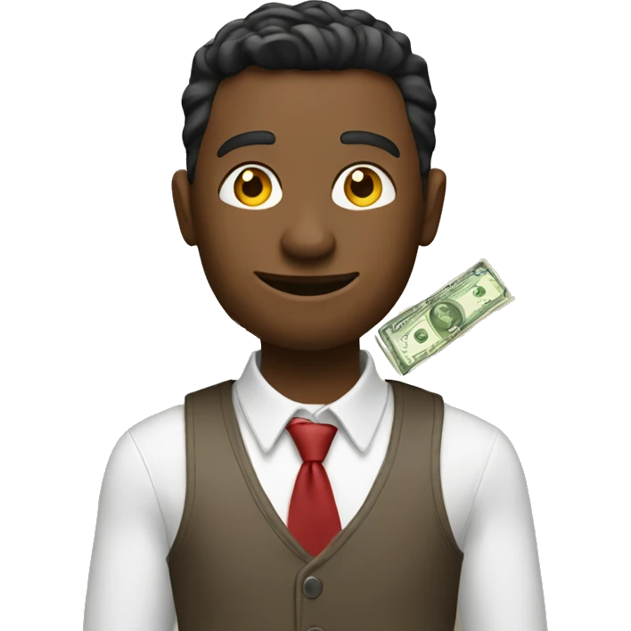 Elon with money emoji