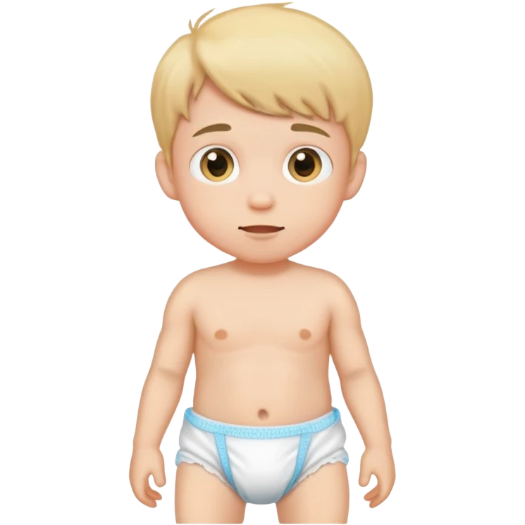 boy wearing a diaper emoji