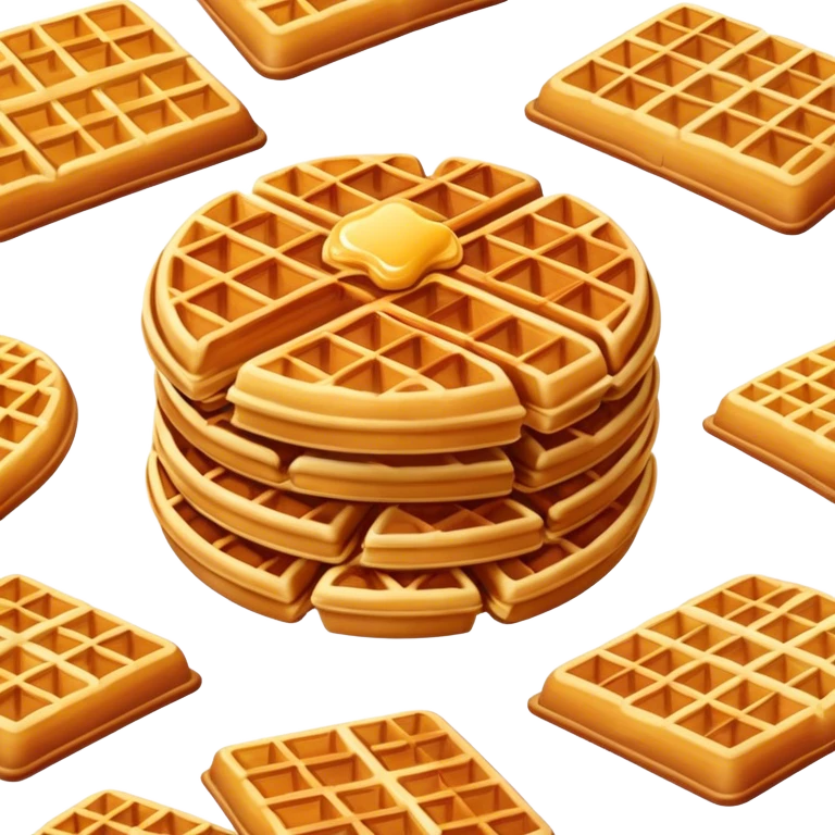 бельгийские вафли emoji