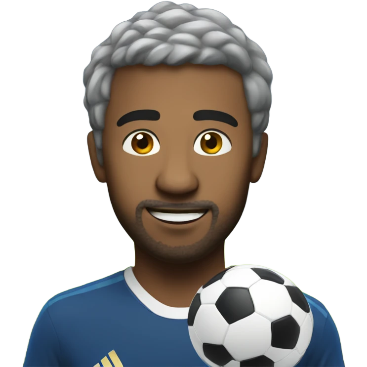 Person playing fifa  emoji