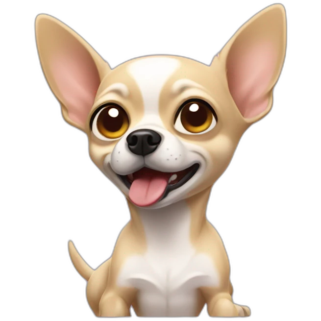 drunk withe chihuahua emoji