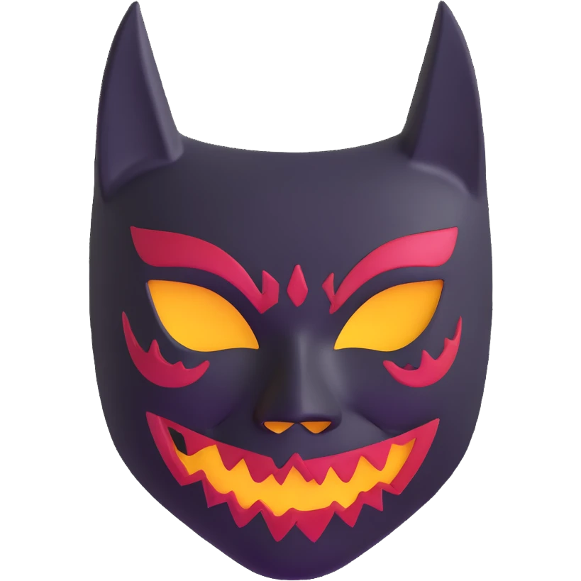 halloween mask emoji