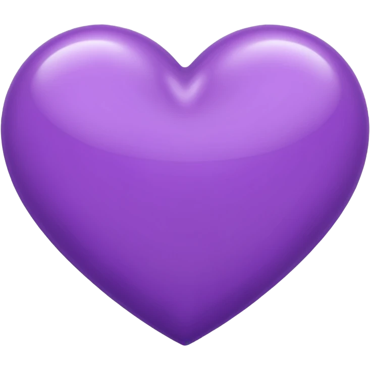 Violet heart  emoji