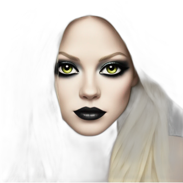 avril lavigne smokey eyes emoji