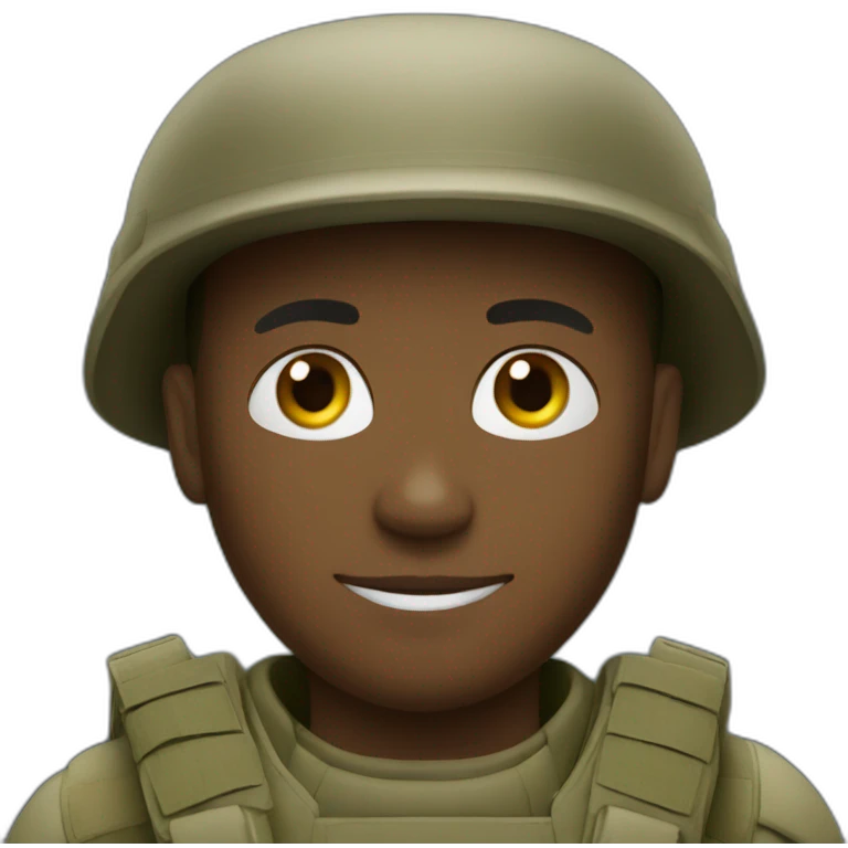 soldier emoji