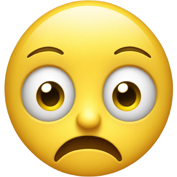 A sad but happy emoji emoji