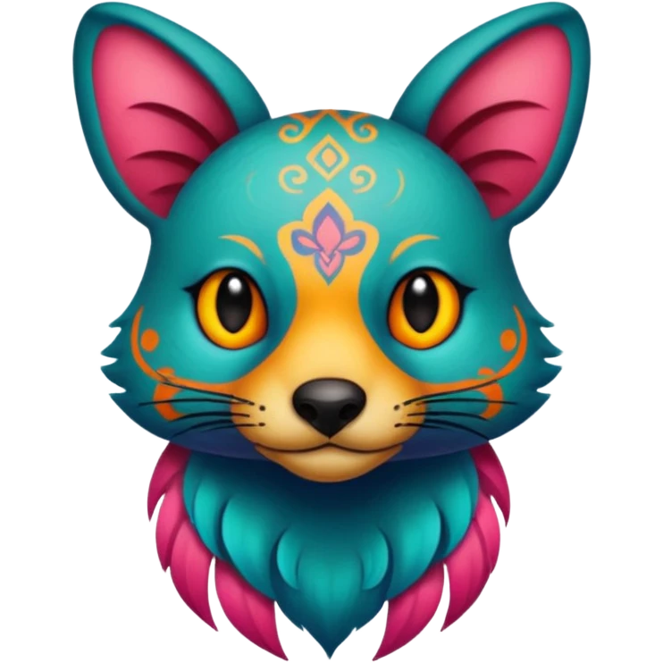 animal with tattoos emoji