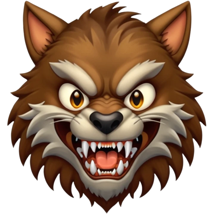 Werewolf emoji