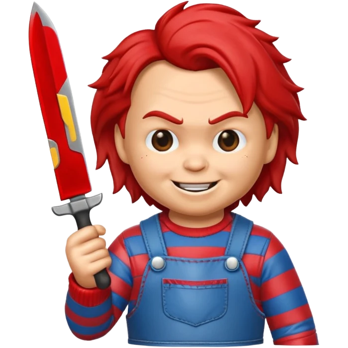 Un emojin de chuky emoji