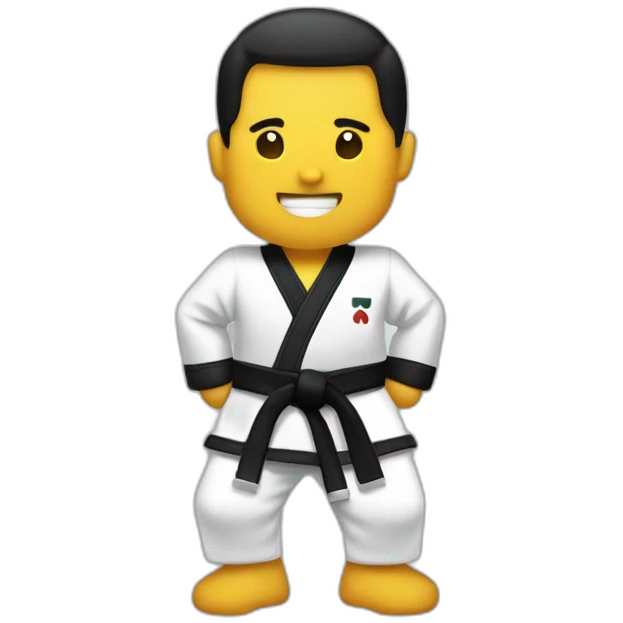 hapkido black belt emoji
