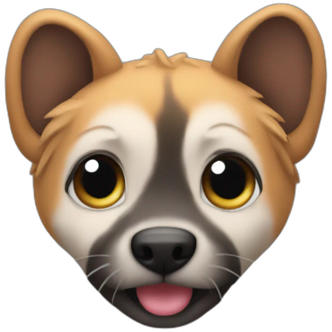 una monita tierna emoji