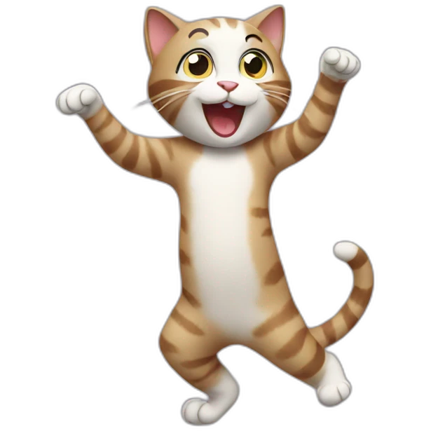 cat dancing emoji