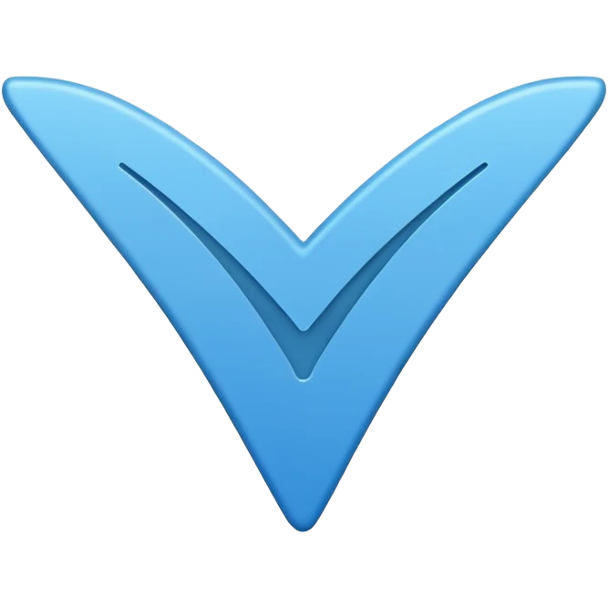 Create a black tick emoji that looks like facebook blue tick emoji