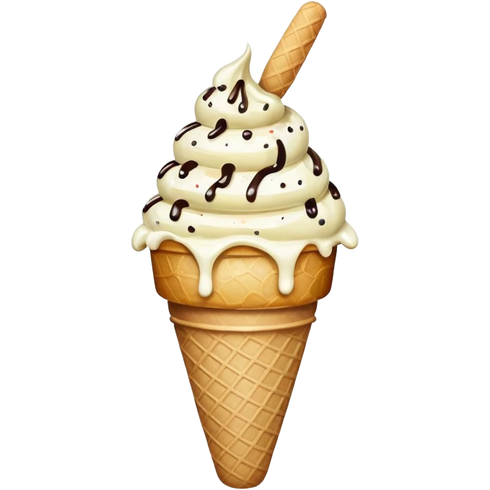 ICE cream punched in a wall emoji