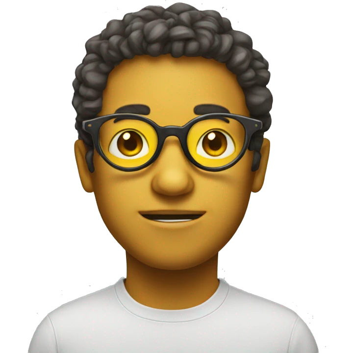 yellow glasses in the form of a star
 emoji