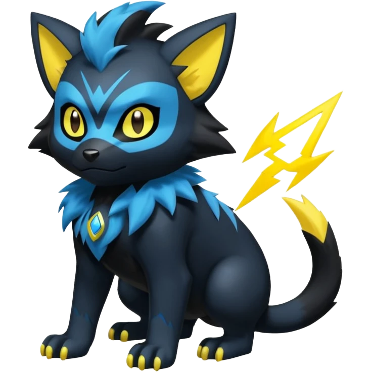 Luxray (full body)  emoji