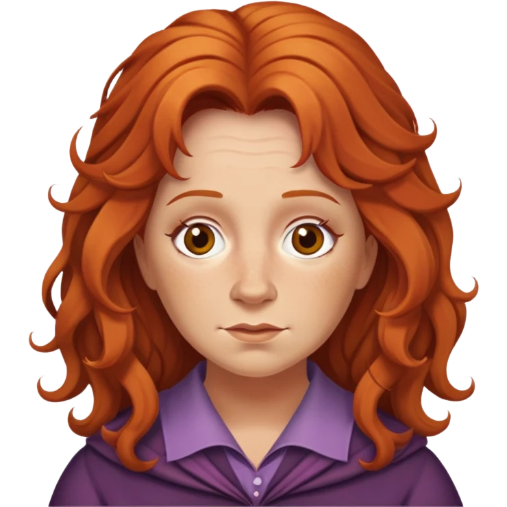 molly weasley, hair is a bit messy emoji