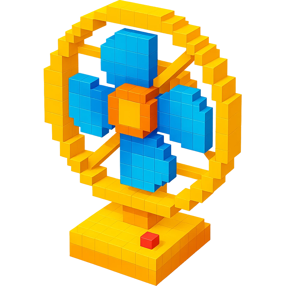 Fan emoji