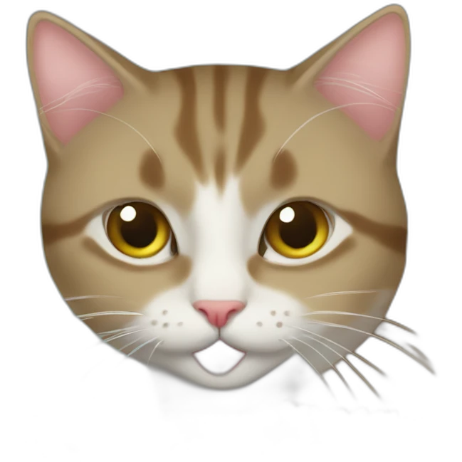 gato con una lechuga emoji
