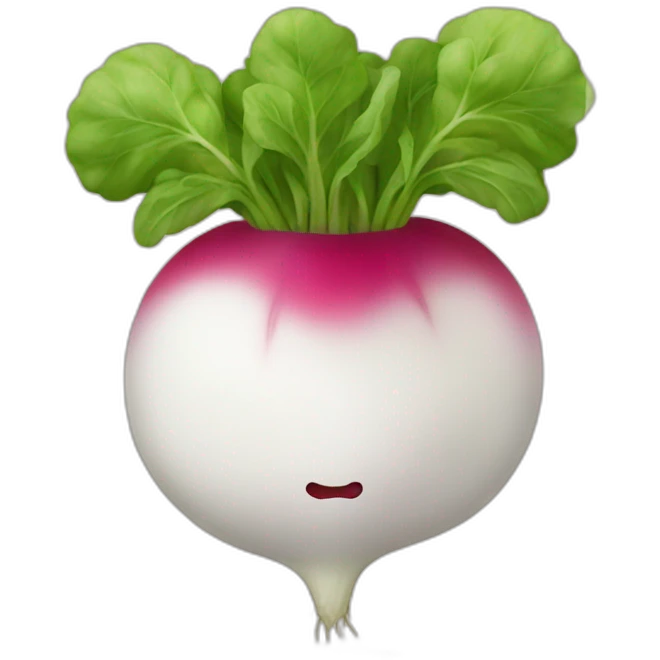 radish emoji