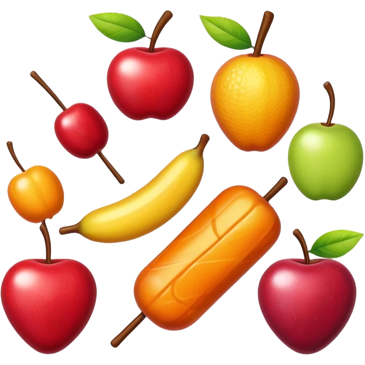 Candy-Coated Fruits emoji