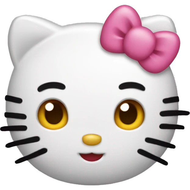 Hello kitty emoji
