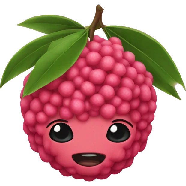 Lychee emoji