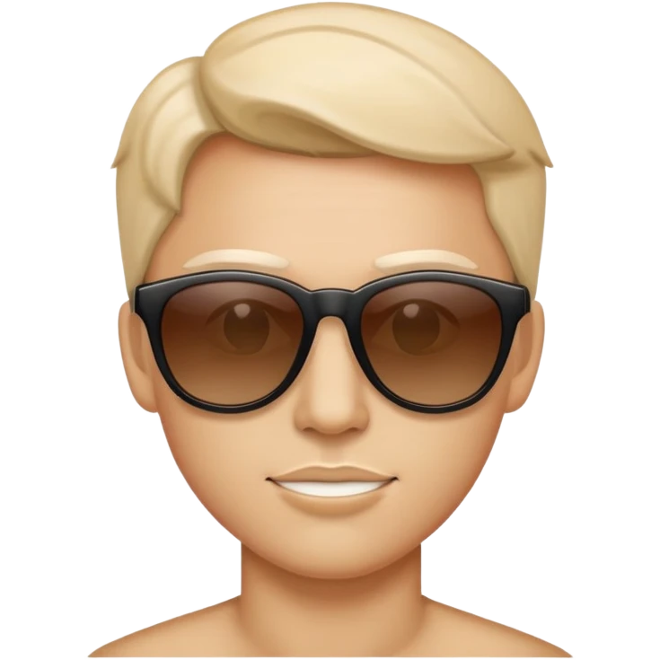 Can with sunglasses emoji