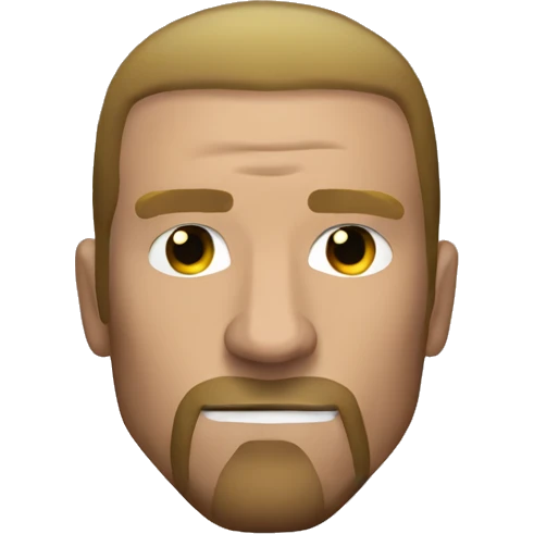 triple h with clear liquid on his face emoji