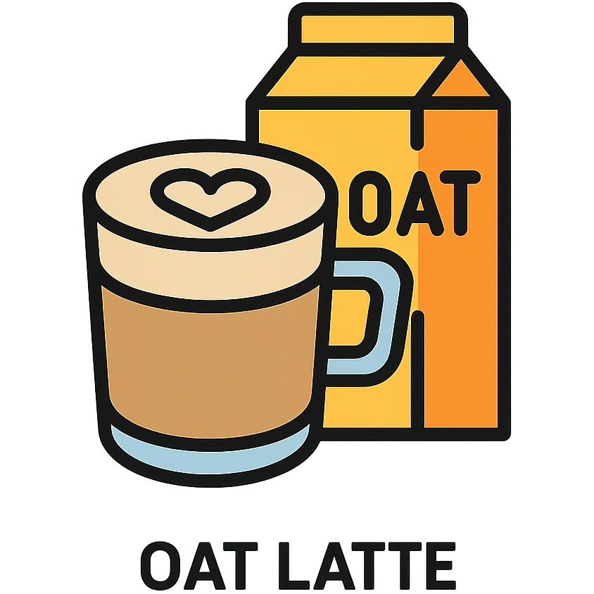 oat latte emoji