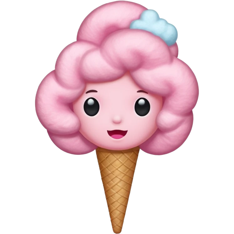 Cotton candt emoji