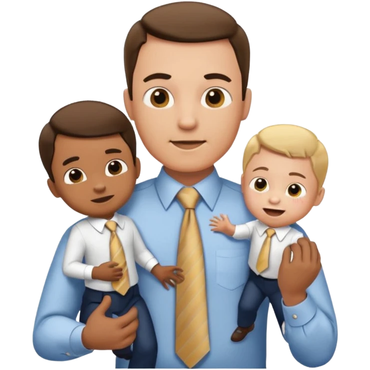 child play beating dad emoji
