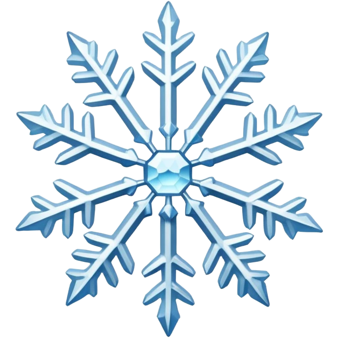Snow flake, 128 x 128 emoji