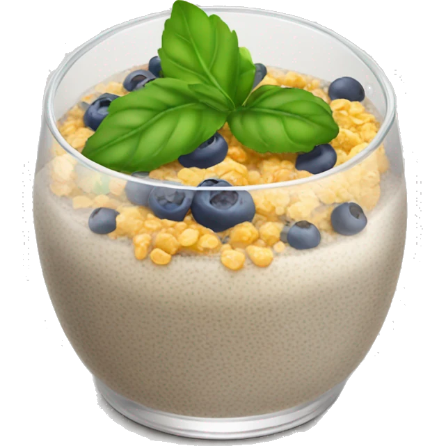 chia pudding  emoji