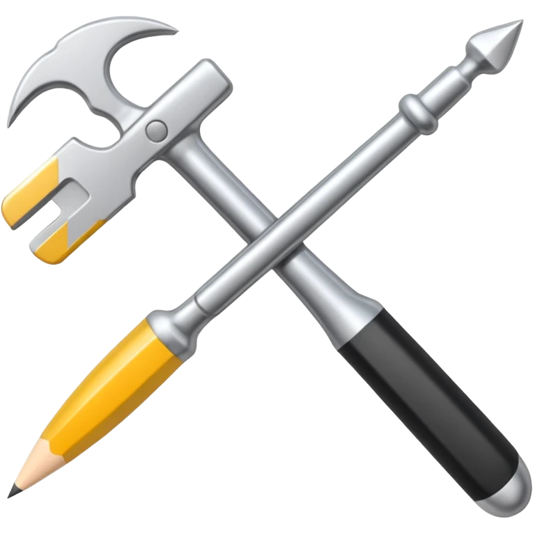 Un compás de dibujo lineal emoji