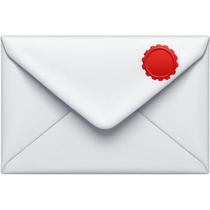 envelop with stamp emoji